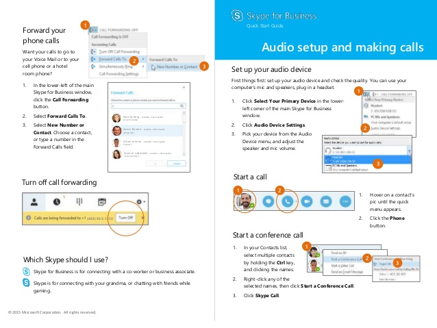 Skype For Business User Manual Ppt
